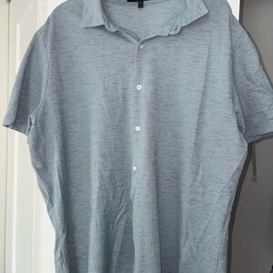 Men's Light Teal Polo Shirt